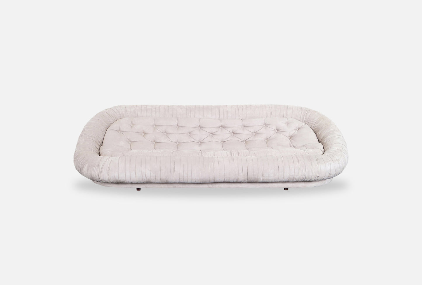 Vintage Italian Tufted Cloud Sofa