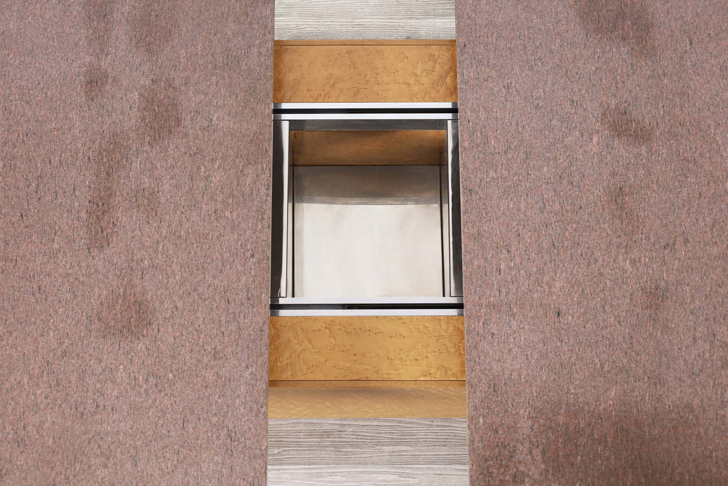 Italian Bird's-Eye Maple Coffee Table by Giovanni Offredi for Saporiti