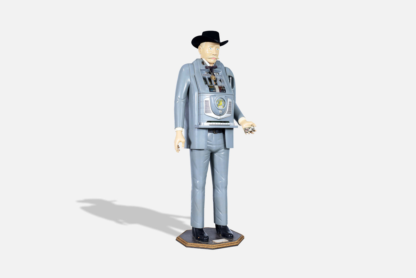 John Henry "Doc" Holliday Figure Slot Machine by Mills Novelty Co.