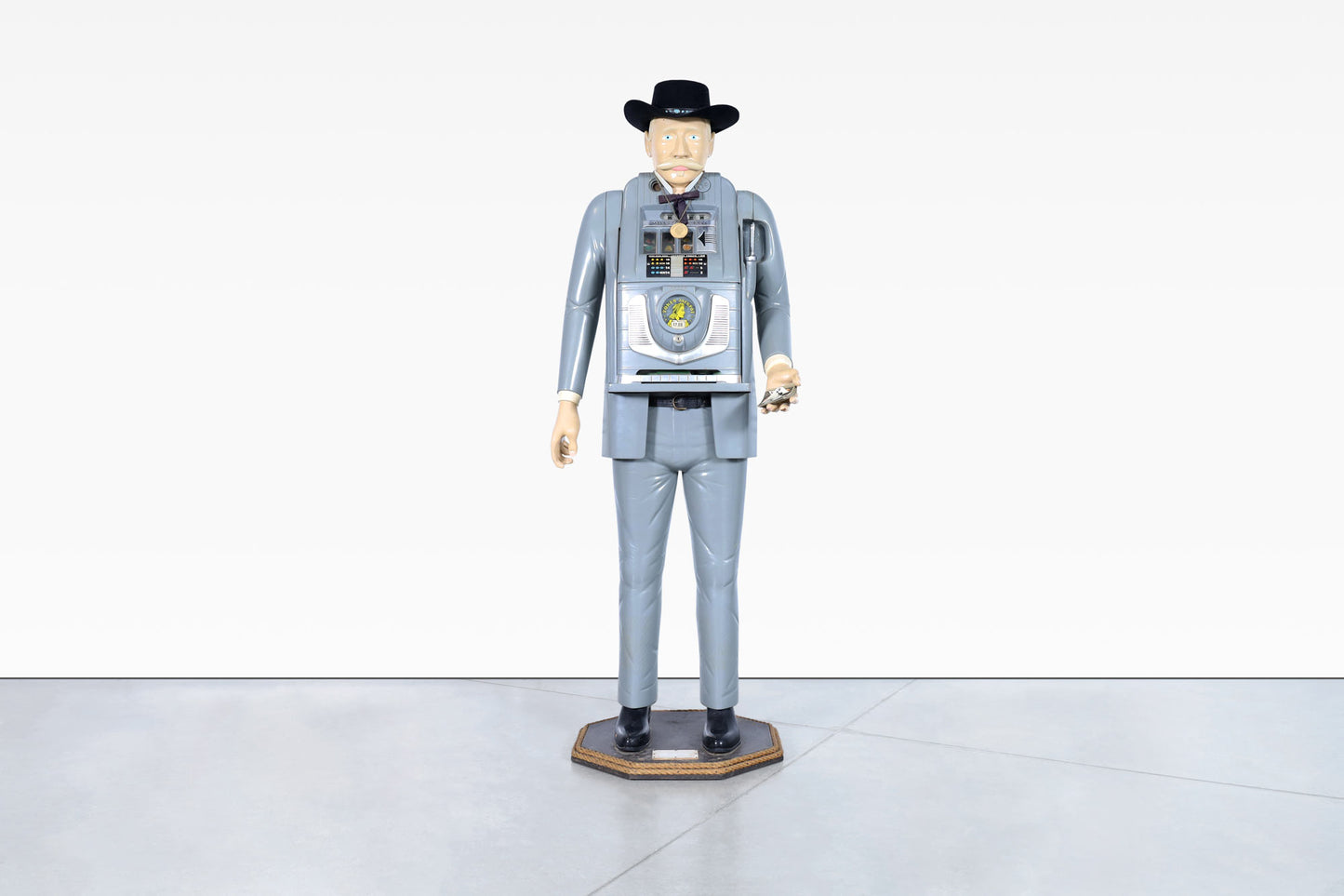 John Henry "Doc" Holliday Figure Slot Machine by Mills Novelty Co.