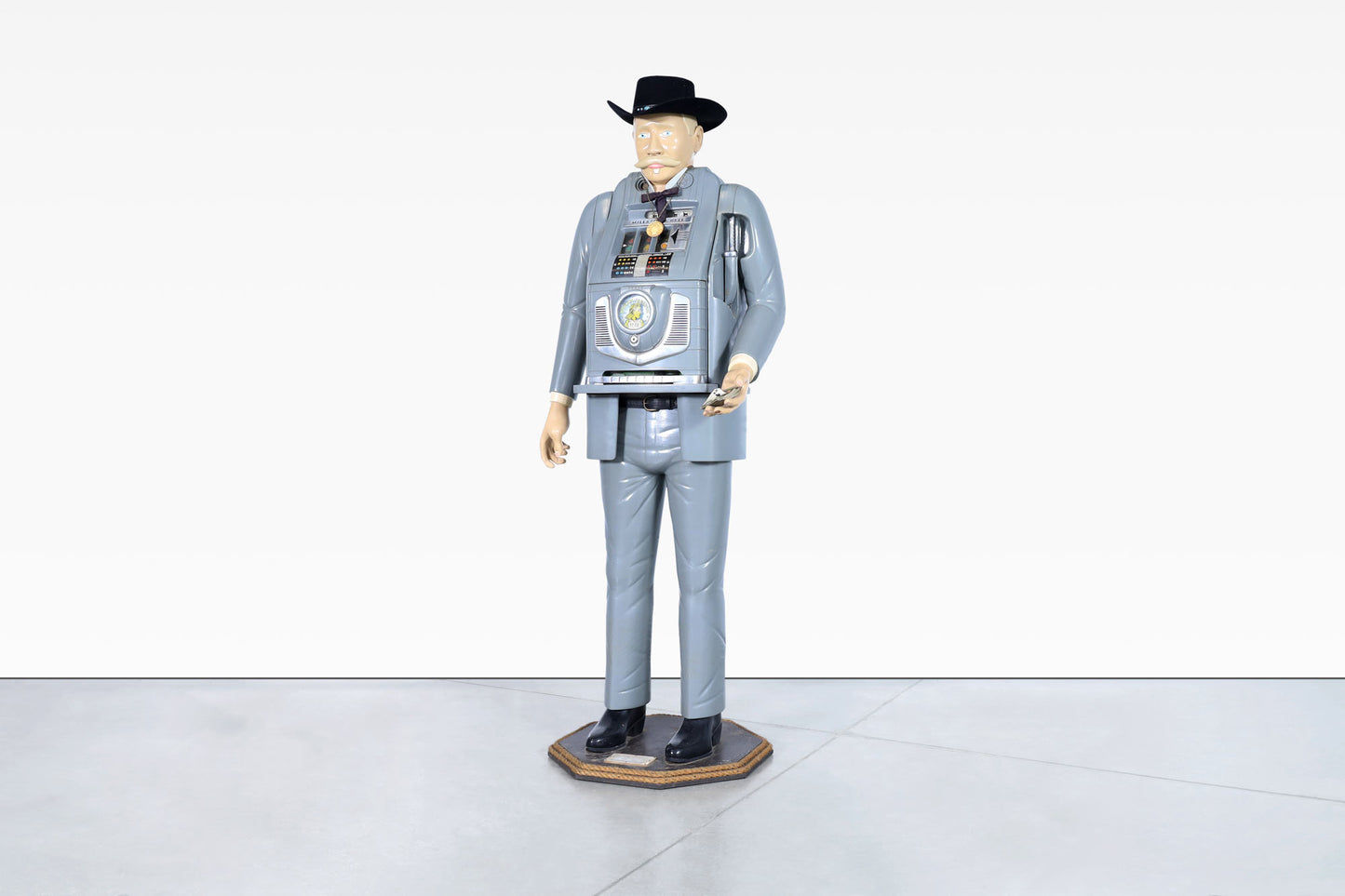 John Henry "Doc" Holliday Figure Slot Machine by Mills Novelty Co.
