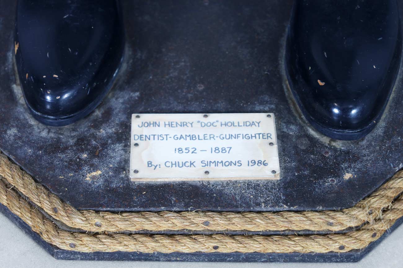 John Henry "Doc" Holliday Figure Slot Machine by Mills Novelty Co.