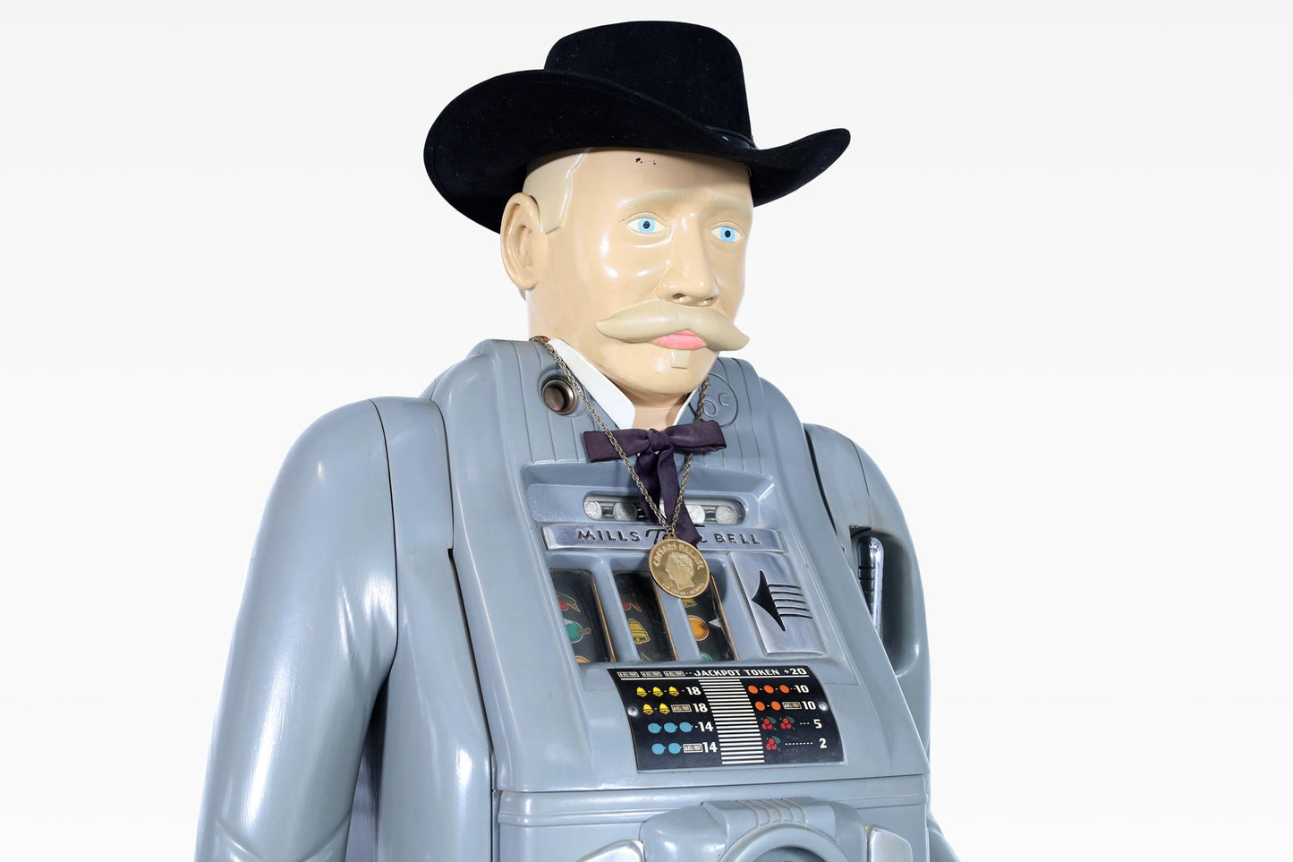 John Henry "Doc" Holliday Figure Slot Machine by Mills Novelty Co.