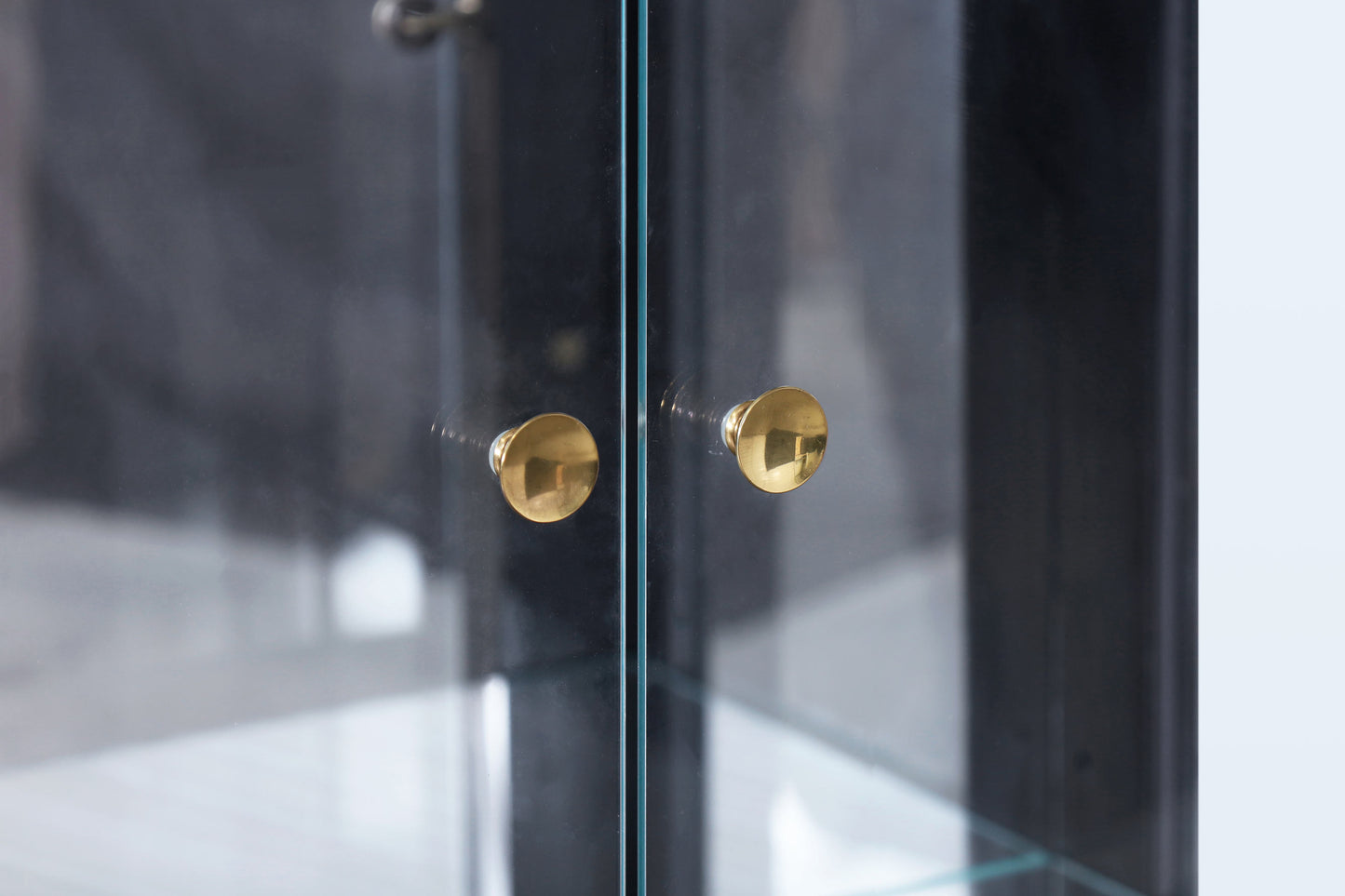 Mastercraft Brass Vitrine / Display Cabinet