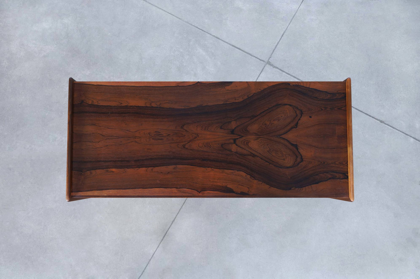 Mid-Century Brazilian Rosewood Armoire Dresser by Intercontinental Design