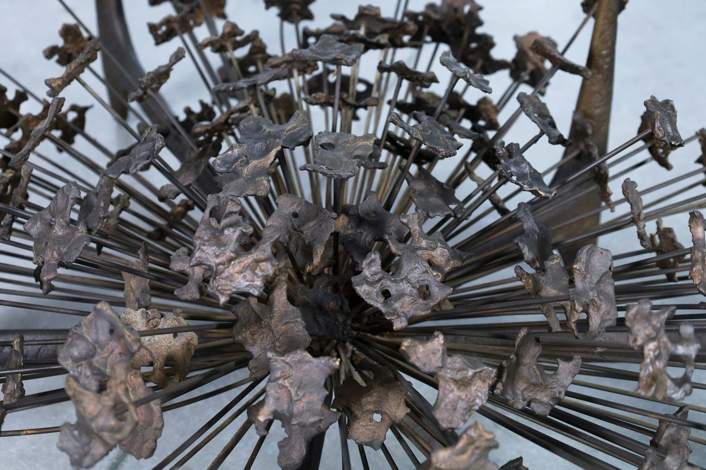 Mid-Century Bronze "Starburst" Coffee Table by Daniel Gluck