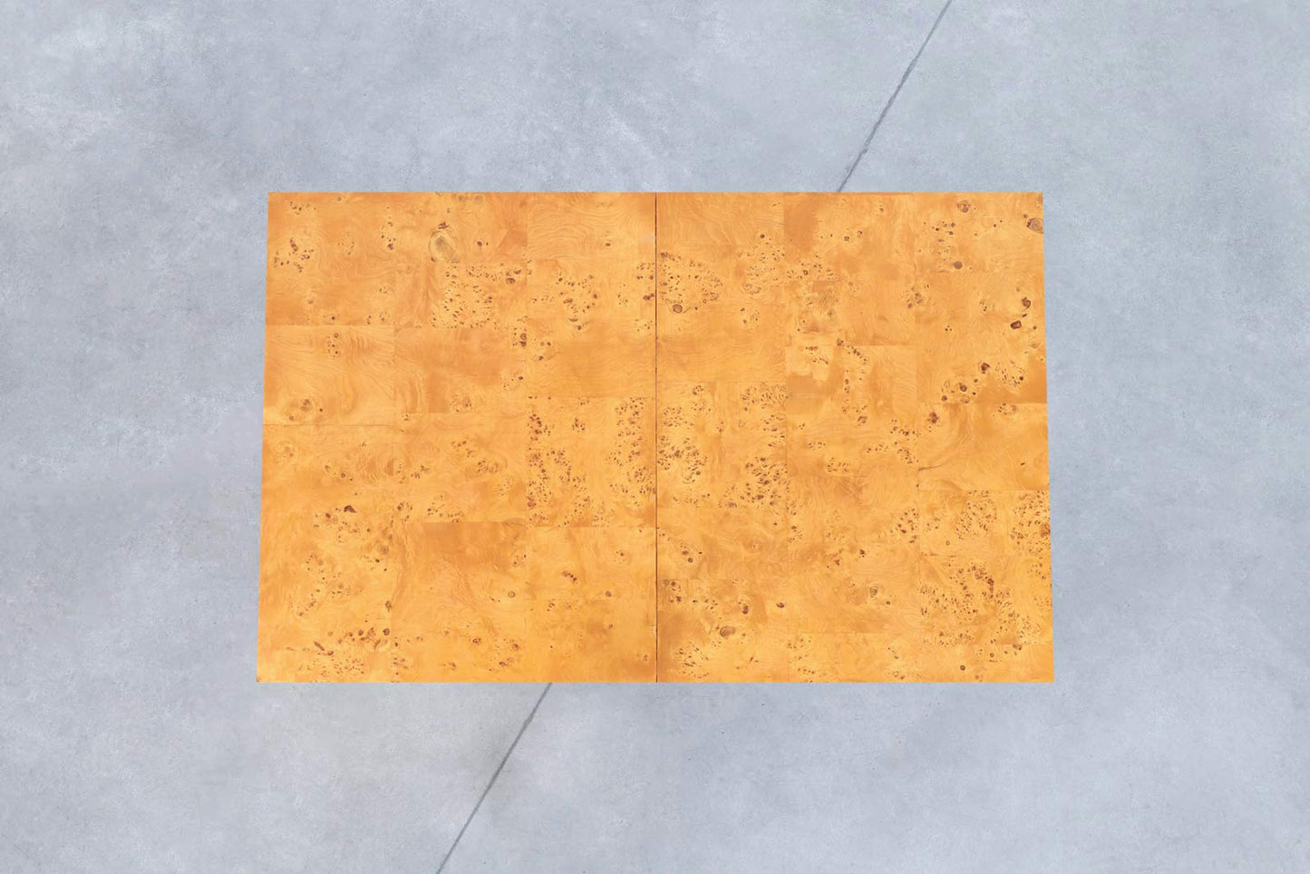 Mid-Century Burl Wood Dining Table by Milo Baughman for Thayer Coggin