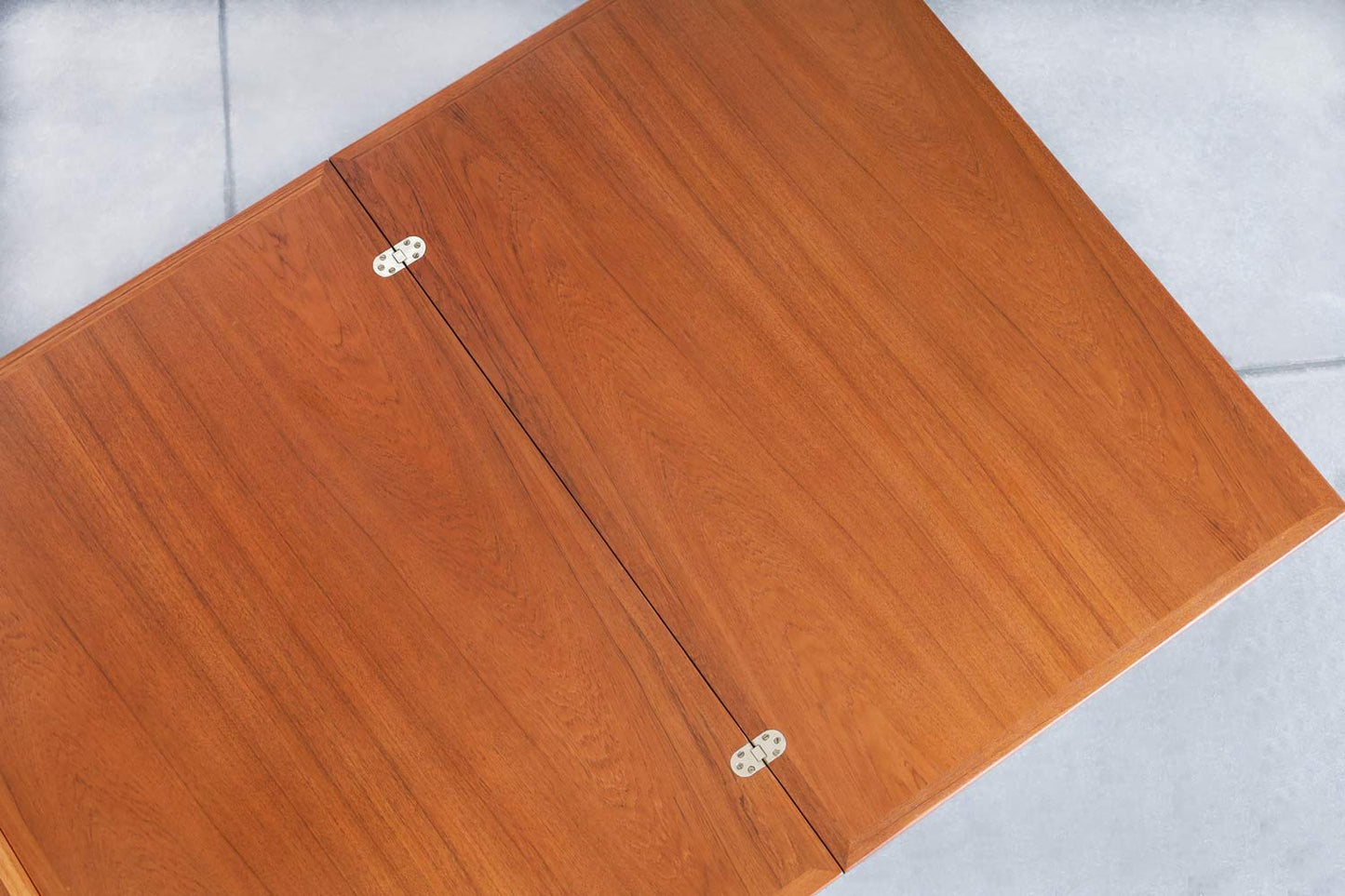 Mid-Century Expanding Teak Dining Table by Folke Ohlsson for Dux