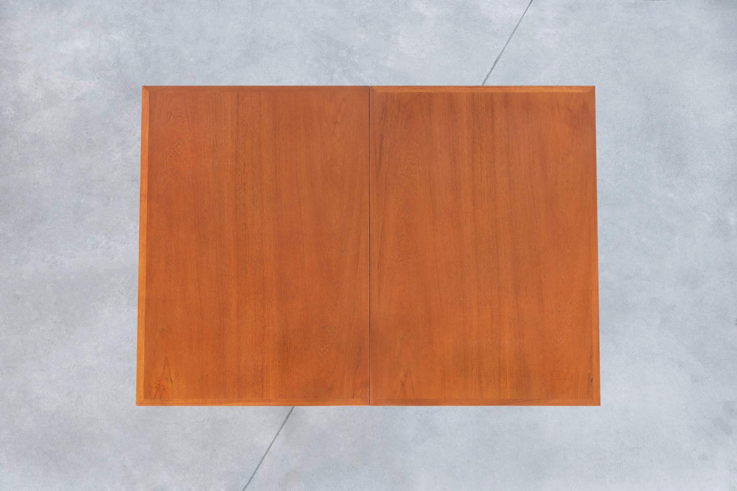 Mid-Century Expanding Teak Dining Table by Folke Ohlsson for Dux