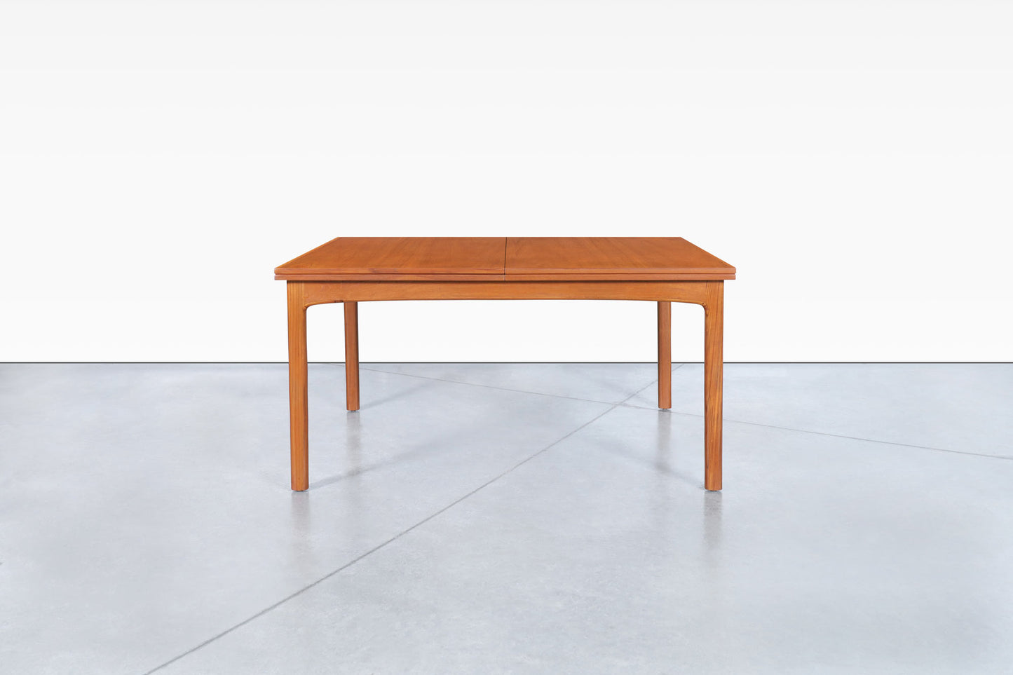 Mid-Century Expanding Teak Dining Table by Folke Ohlsson for Dux