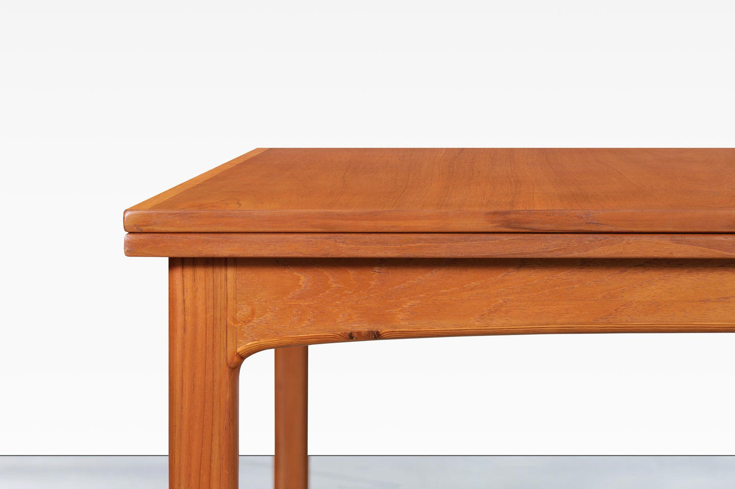 Mid-Century Expanding Teak Dining Table by Folke Ohlsson for Dux