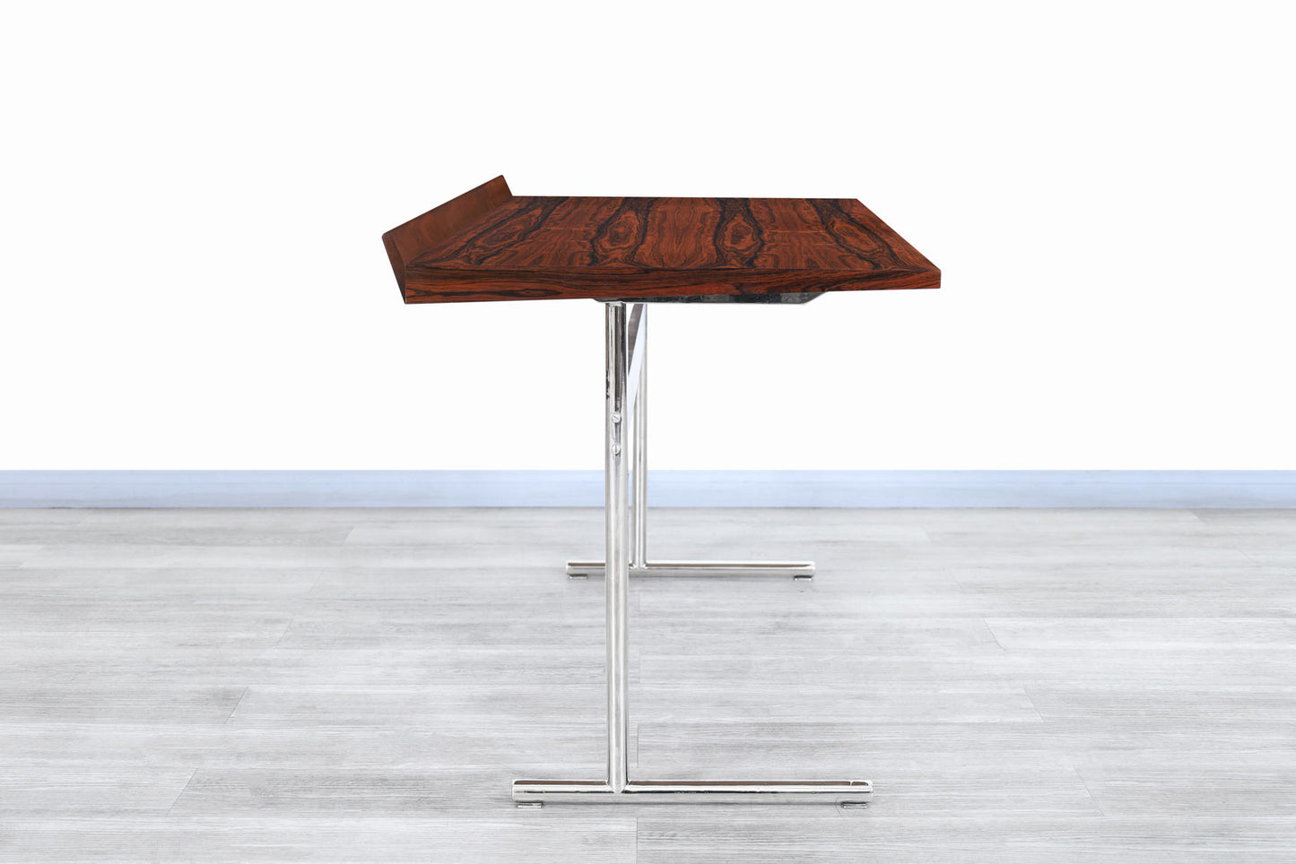 Mid-Century German Rosewood "Omega" Desk by Hans Eichenberg