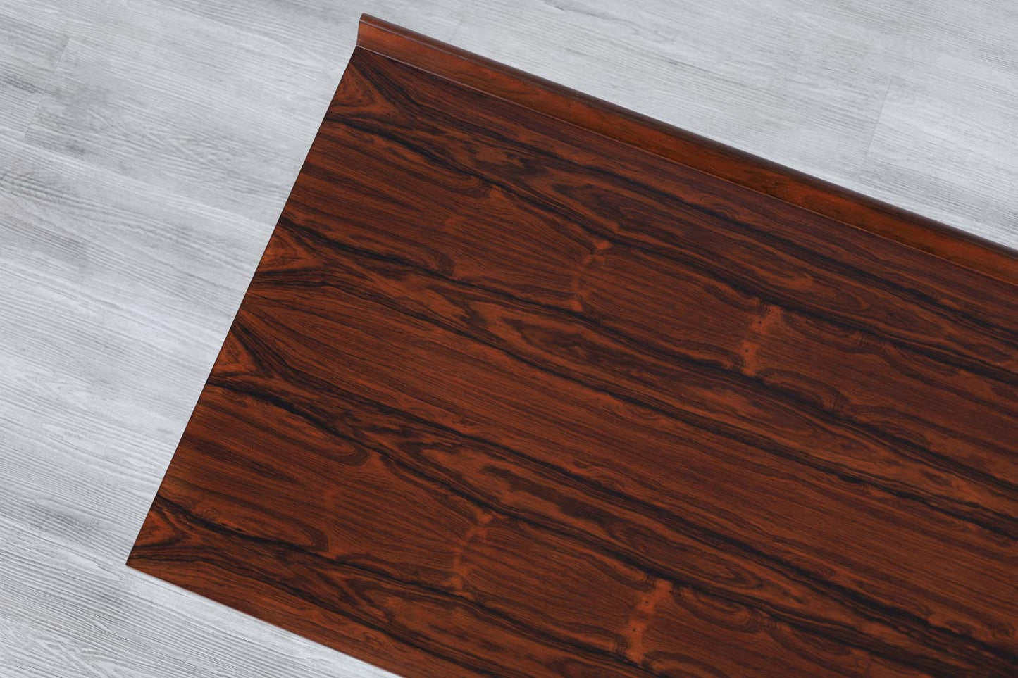 Mid-Century German Rosewood "Omega" Desk by Hans Eichenberg