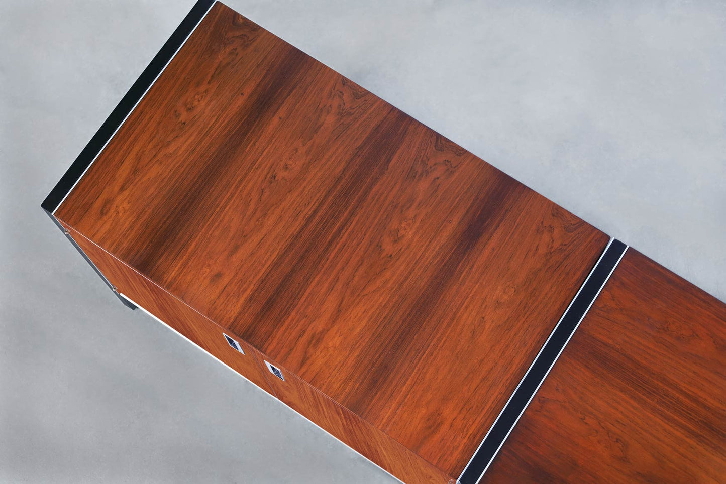 Mid-Century Long Rosewood Credenza by Robert Baron for Glenn of California