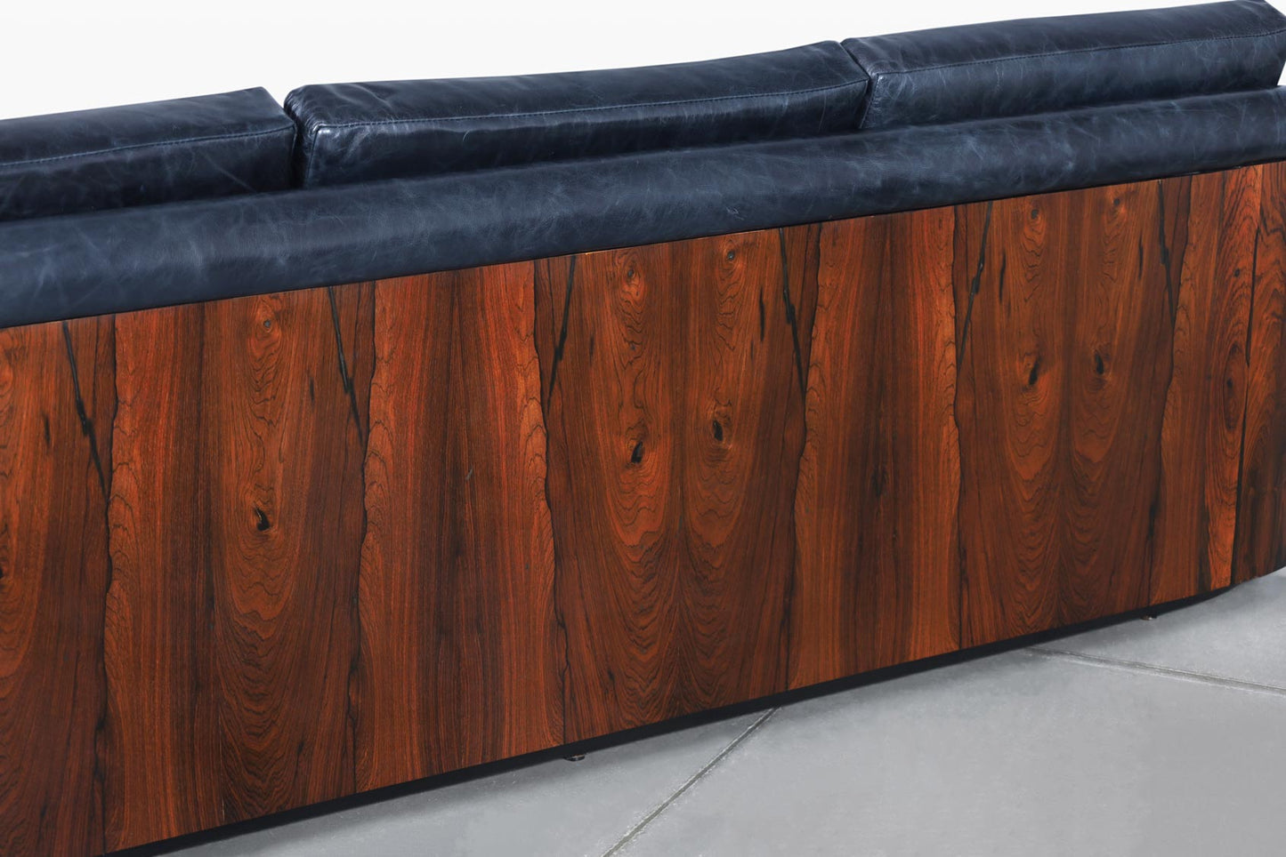 Mid-Century Modern Brazilian Rosewood Sofa by Selig