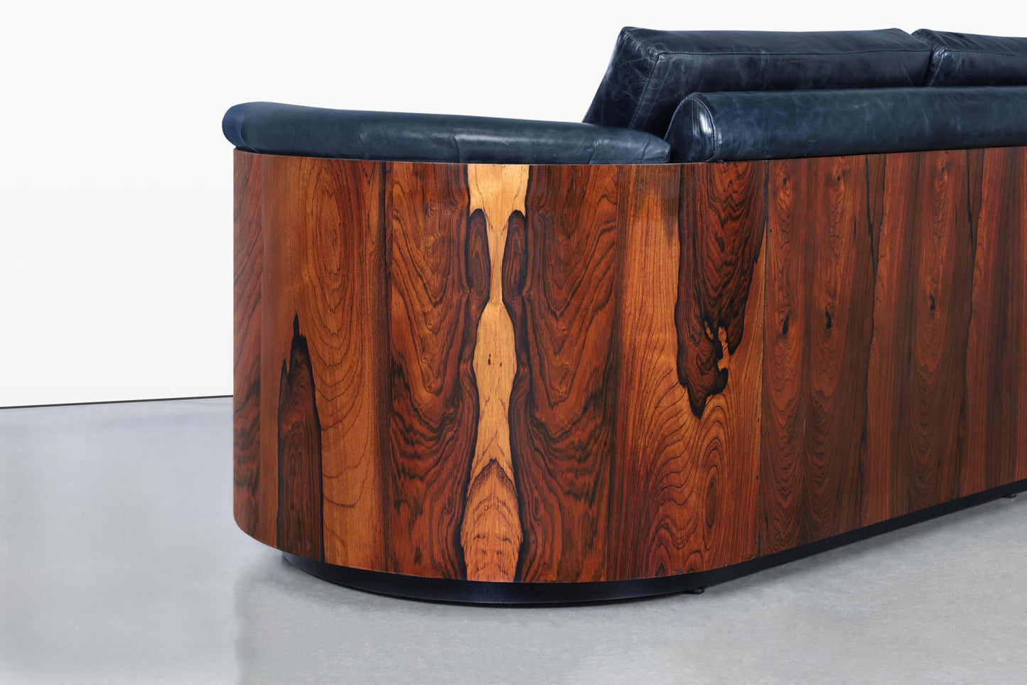 Mid-Century Modern Brazilian Rosewood Sofa by Selig