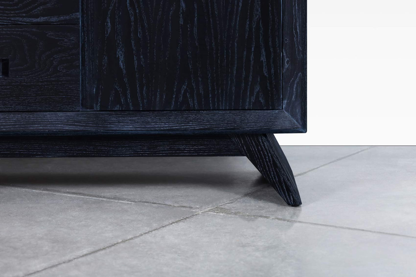 Mid-Century Modern Cerused Credenza Attributed to Paul Frankl