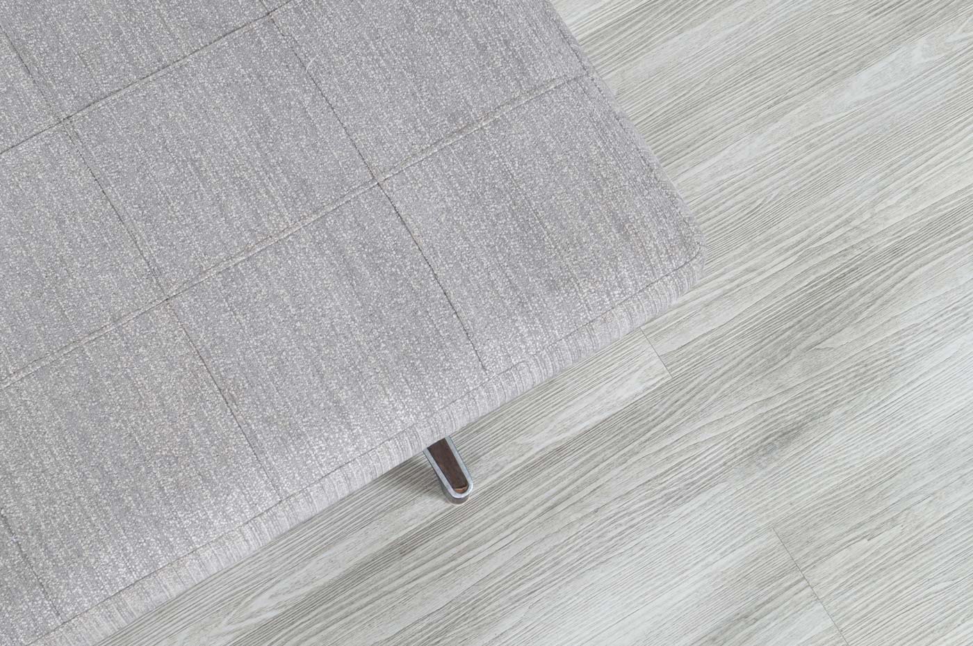 Mid-Century Modern Chrome Bench