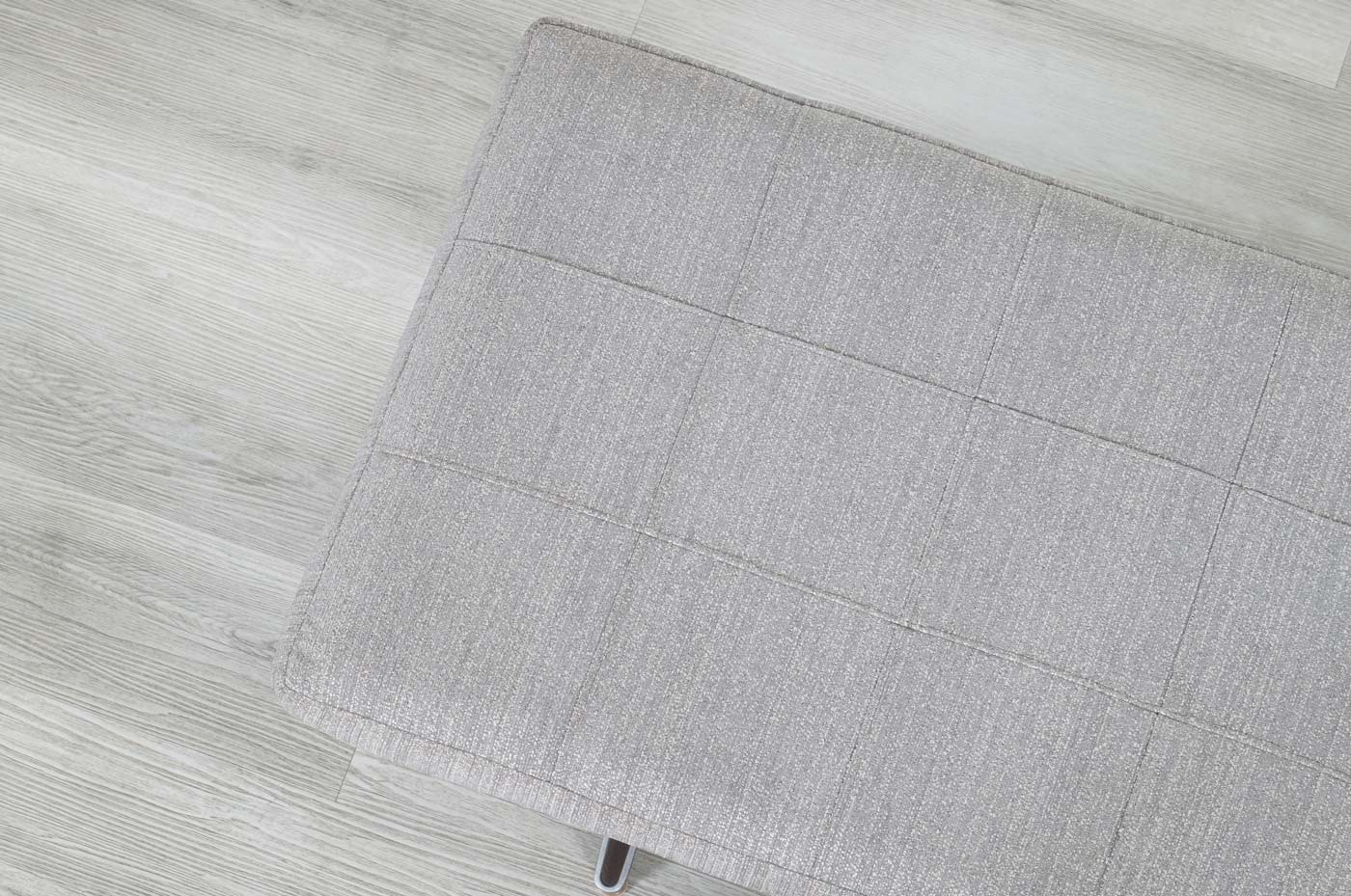 Mid-Century Modern Chrome Bench