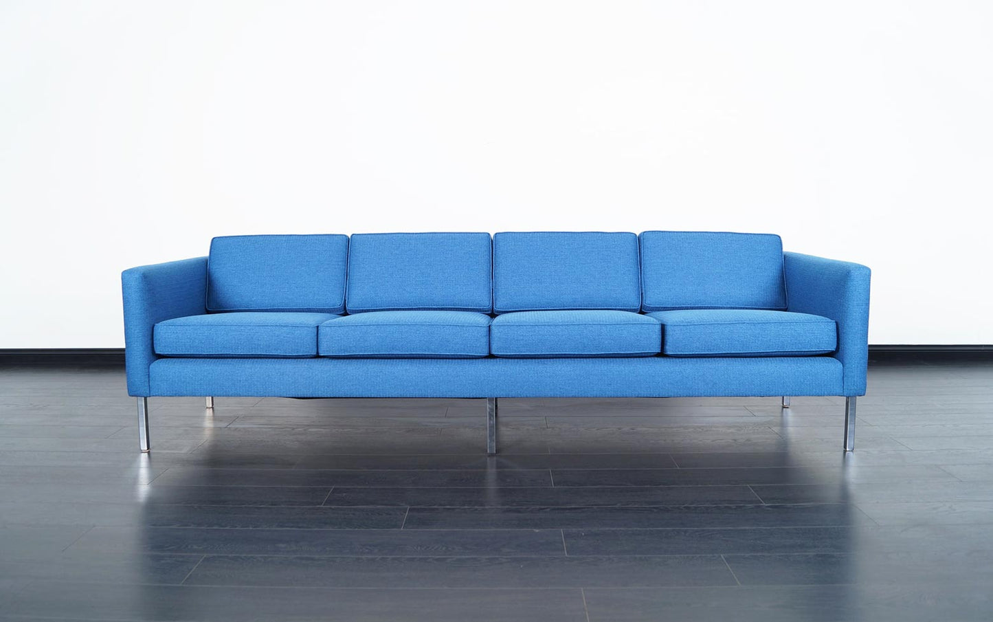 Mid-Century Modern Chrome Sofa