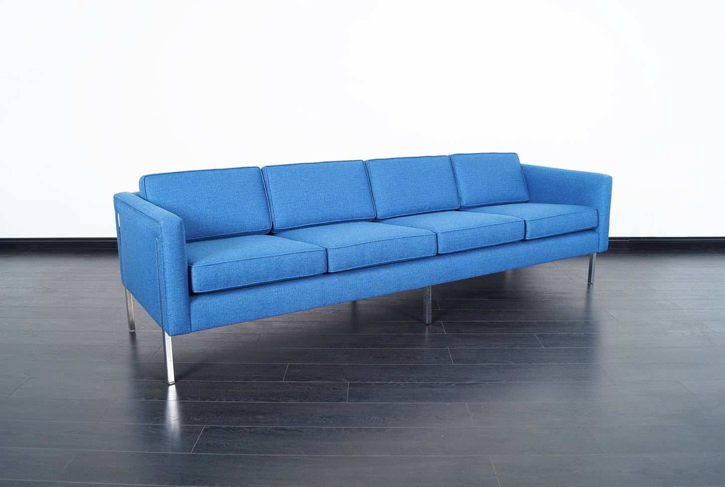 Mid-Century Modern Chrome Sofa