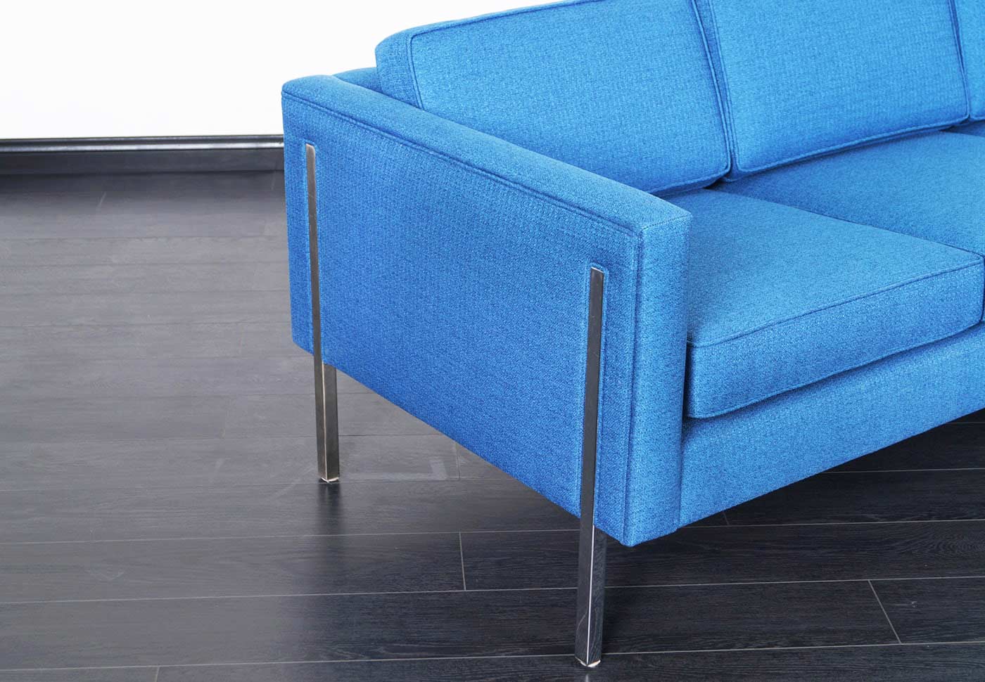 Mid-Century Modern Chrome Sofa