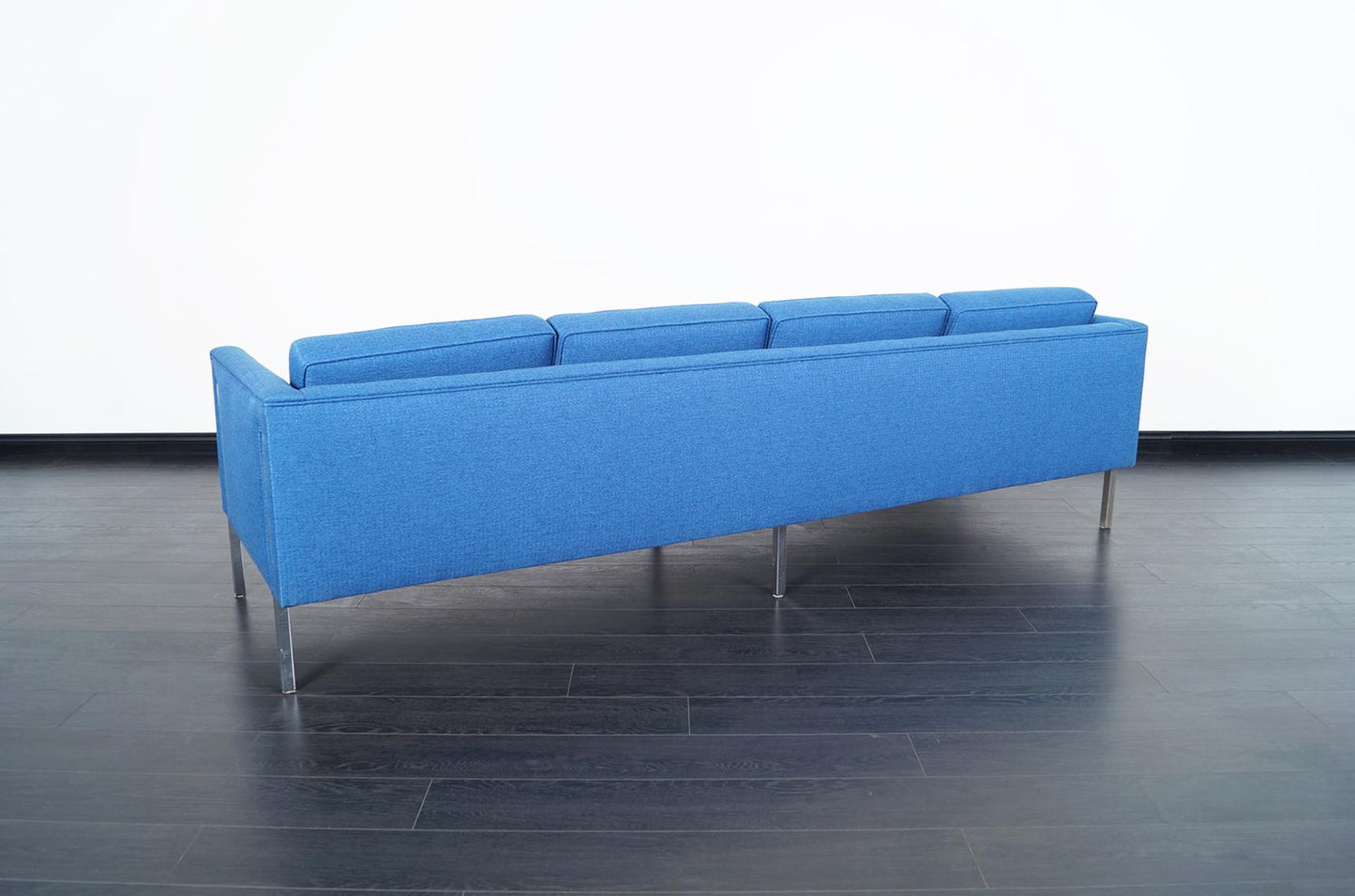Mid-Century Modern Chrome Sofa