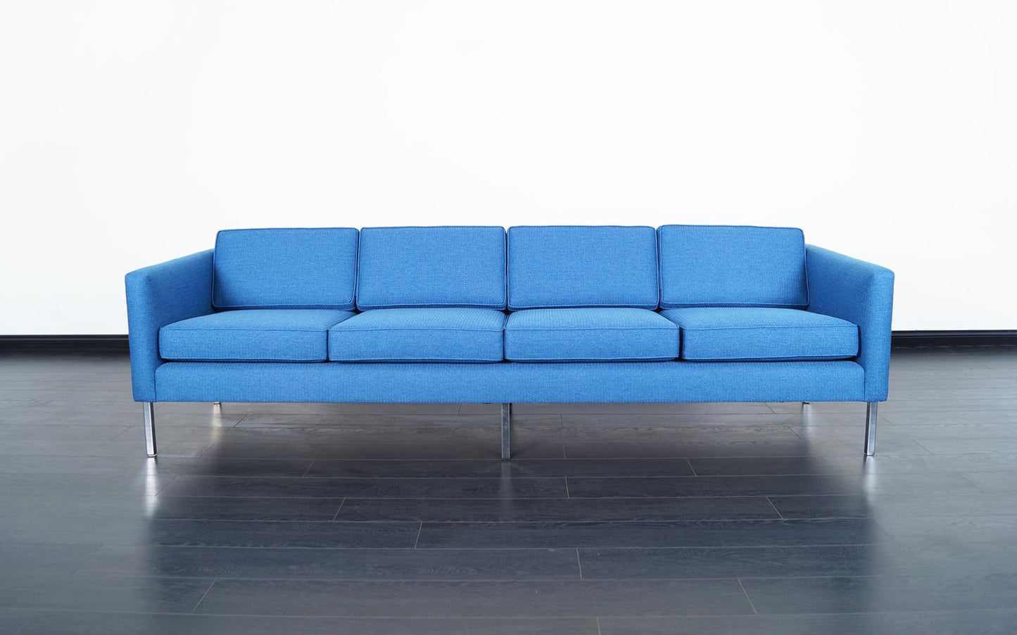 Mid-Century Modern Chrome Sofa