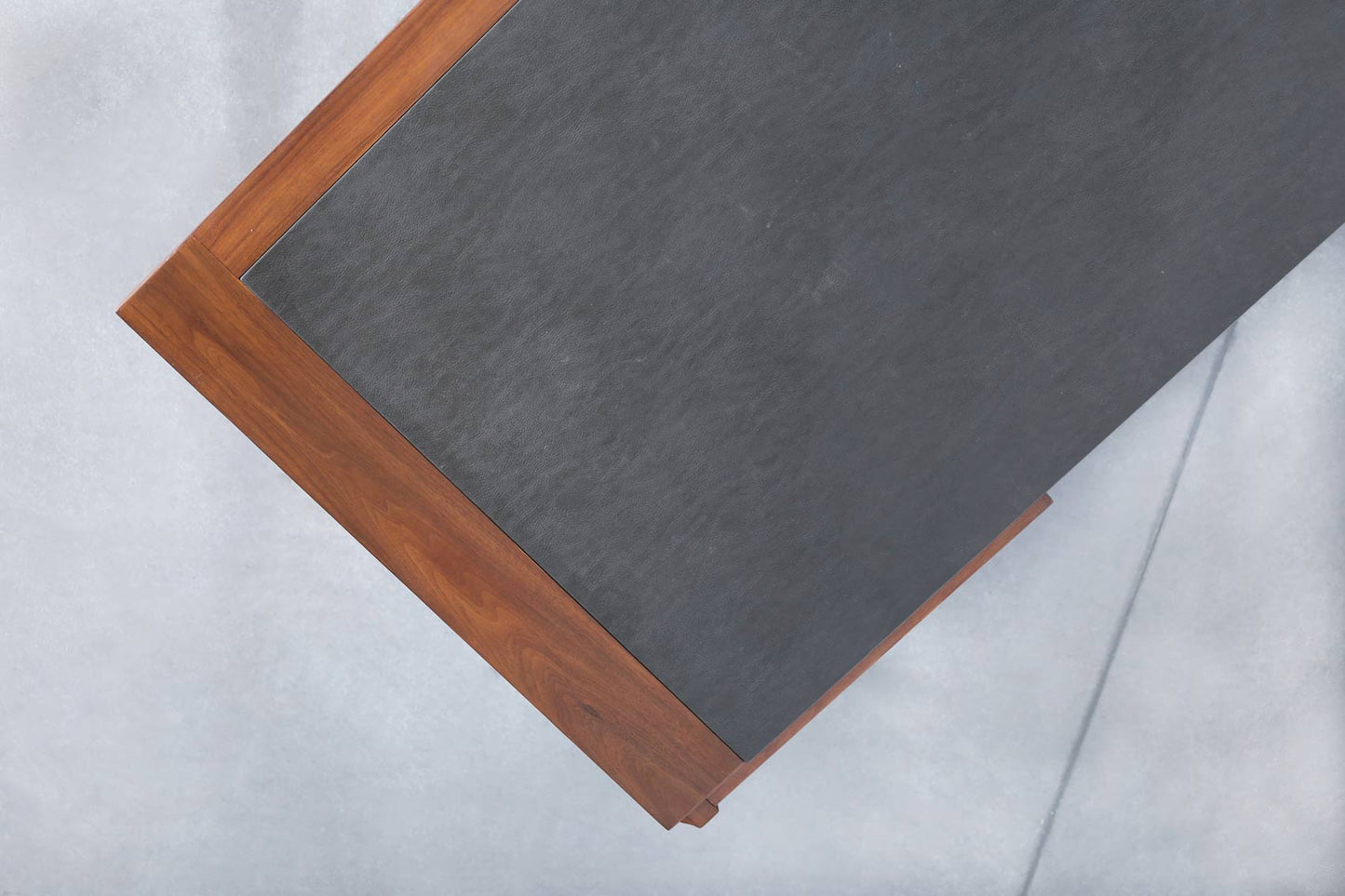 Mid-Century Modern Executive Walnut Desk