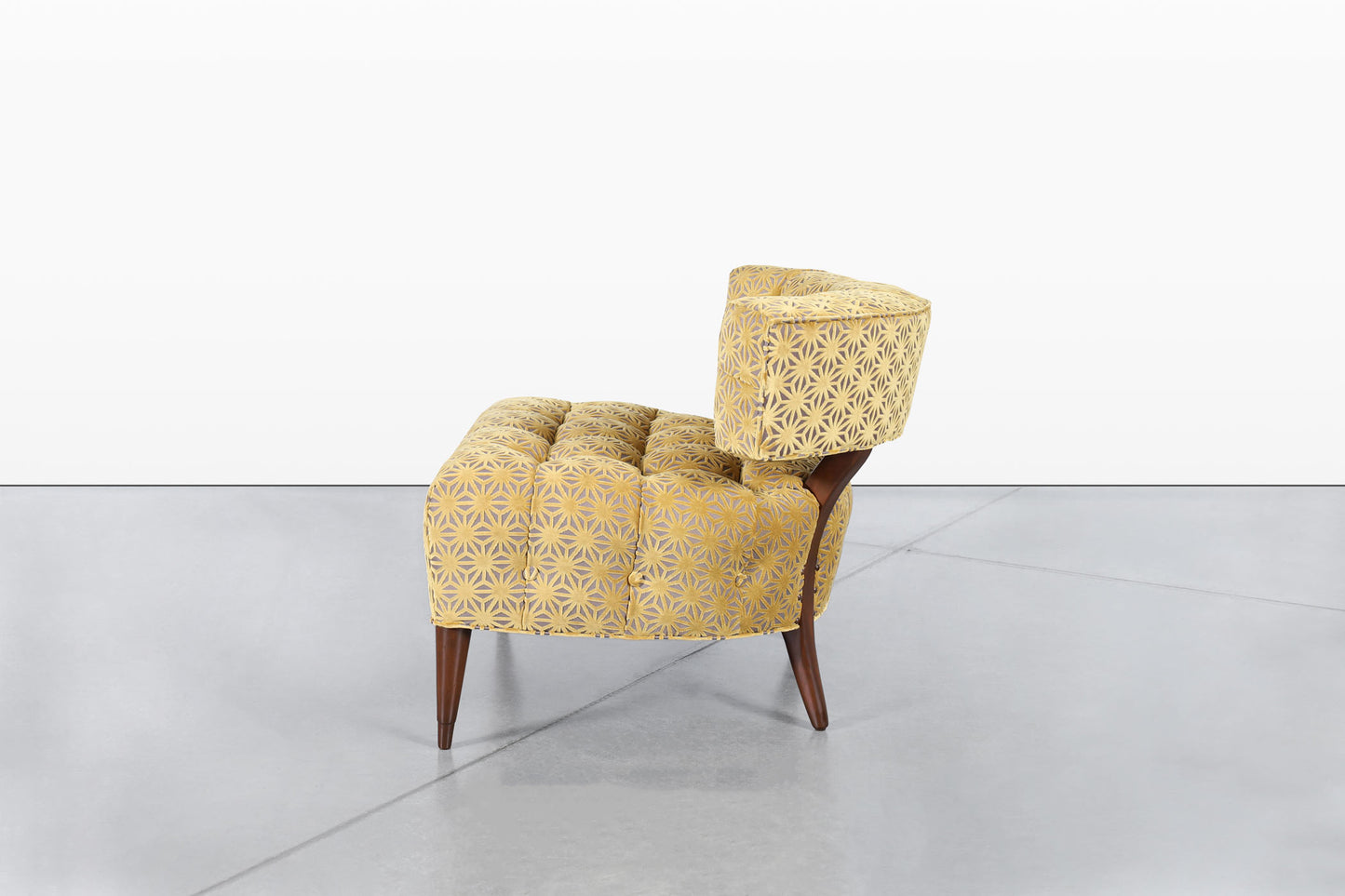 Mid-Century Modern Sculptural Lounge Chairs Attributed to Billy Haines