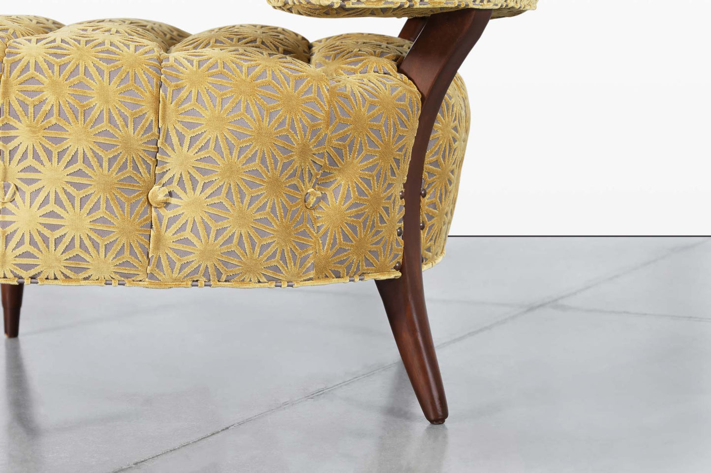 Mid-Century Modern Sculptural Lounge Chairs Attributed to Billy Haines
