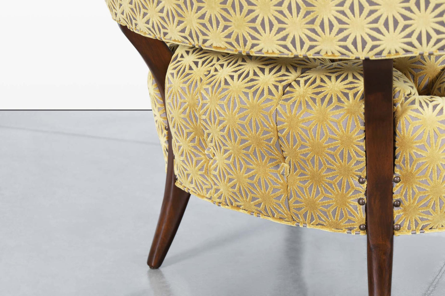 Mid-Century Modern Sculptural Lounge Chairs Attributed to Billy Haines