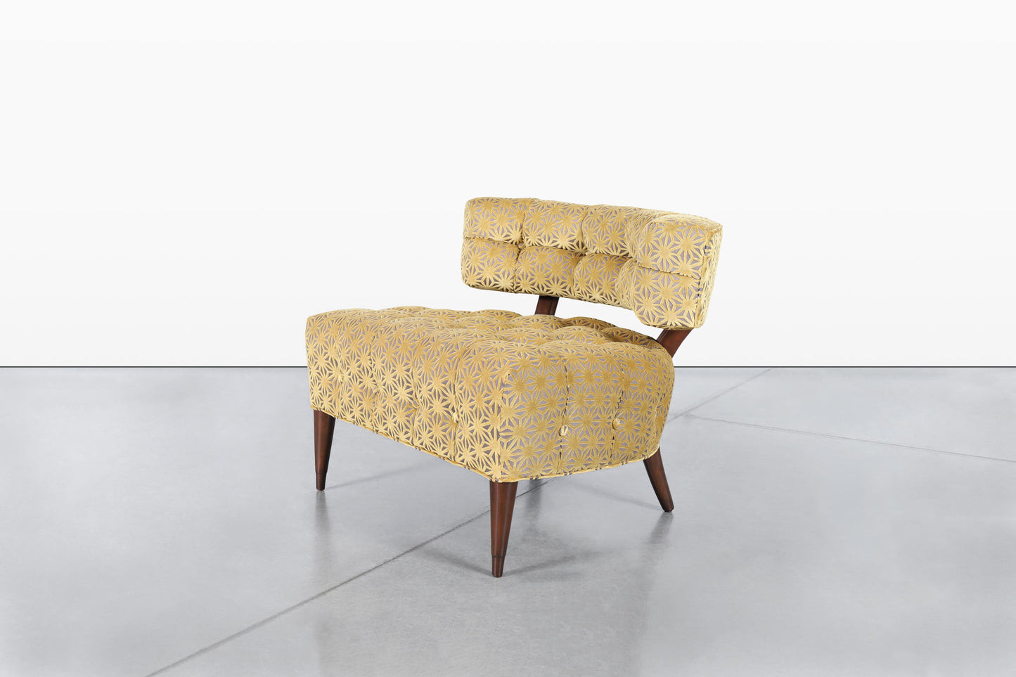 Mid-Century Modern Sculptural Lounge Chairs Attributed to Billy Haines
