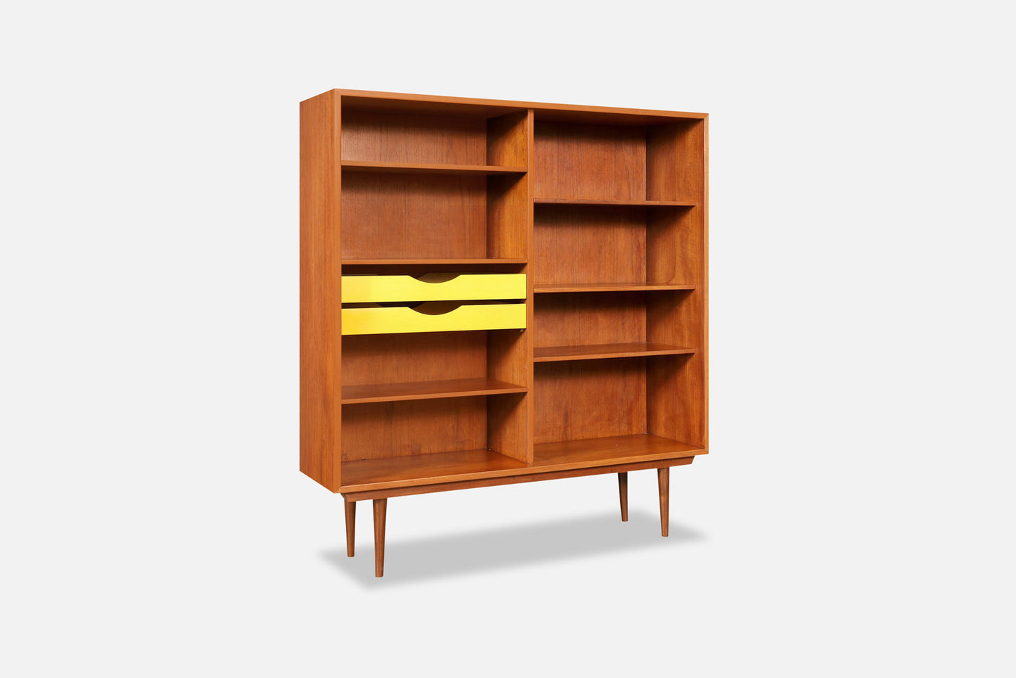 Mid-Century Modern Teak Bookcase by Børge Mogensen
