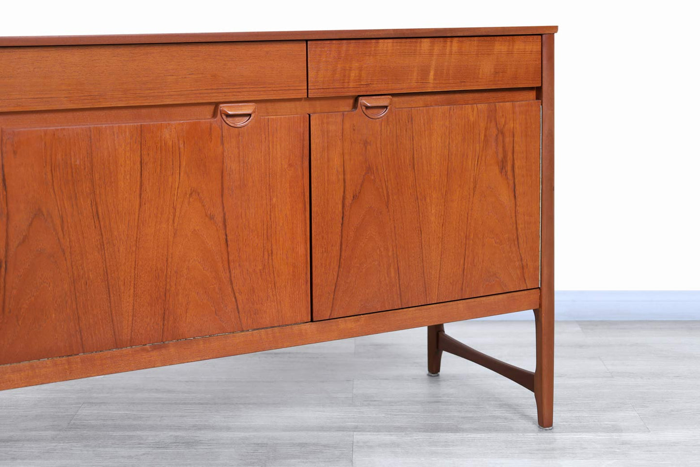 Mid-Century Modern Teak Credenza by Nathan Furniture