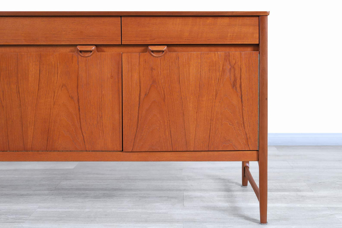 Mid-Century Modern Teak Credenza by Nathan Furniture