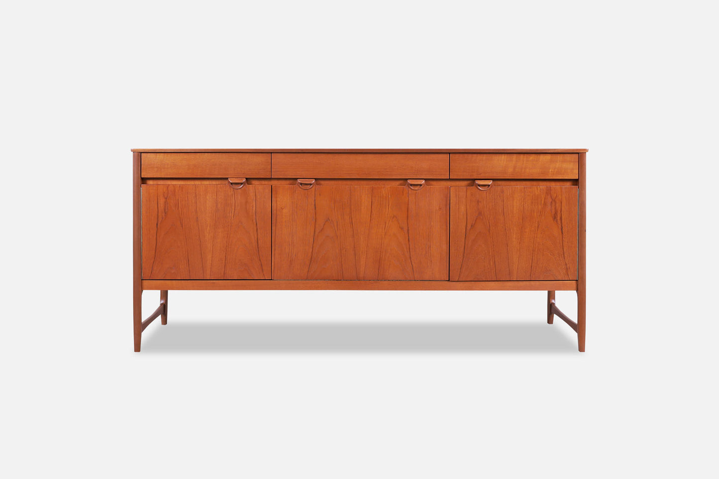 Mid-Century Modern Teak Credenza by Nathan Furniture