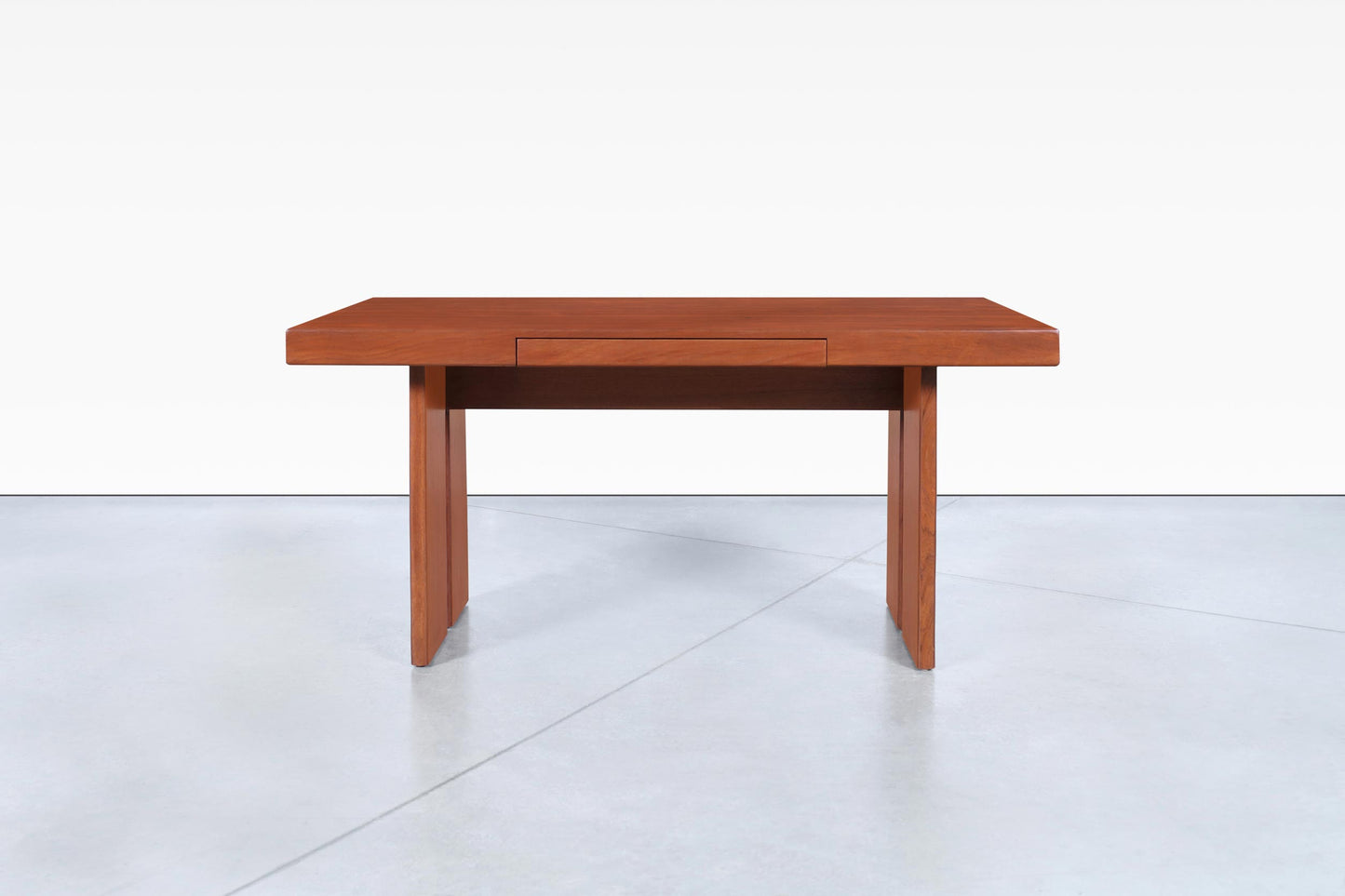 Mid-Century Modern Teak Desk