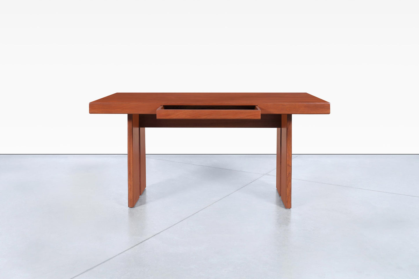 Mid-Century Modern Teak Desk