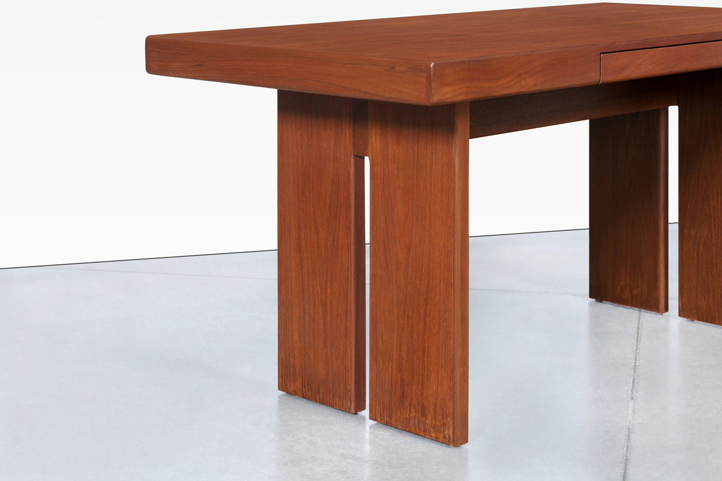 Mid-Century Modern Teak Desk