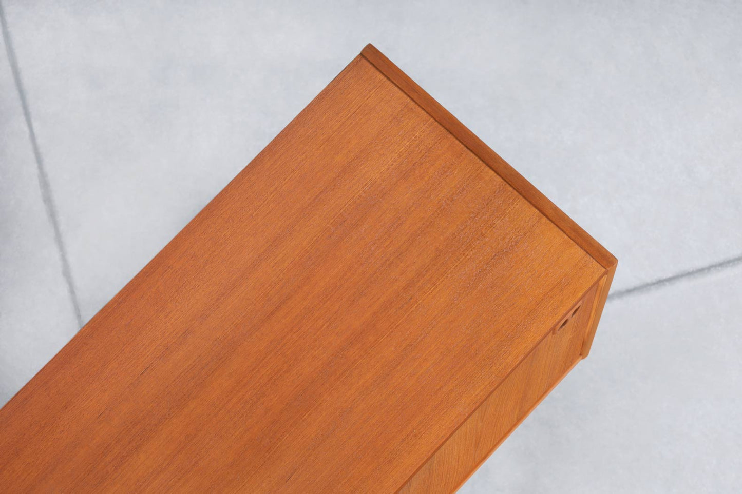 Mid-Century Modern Teak "Korsor" Credenza by Erik Wortz