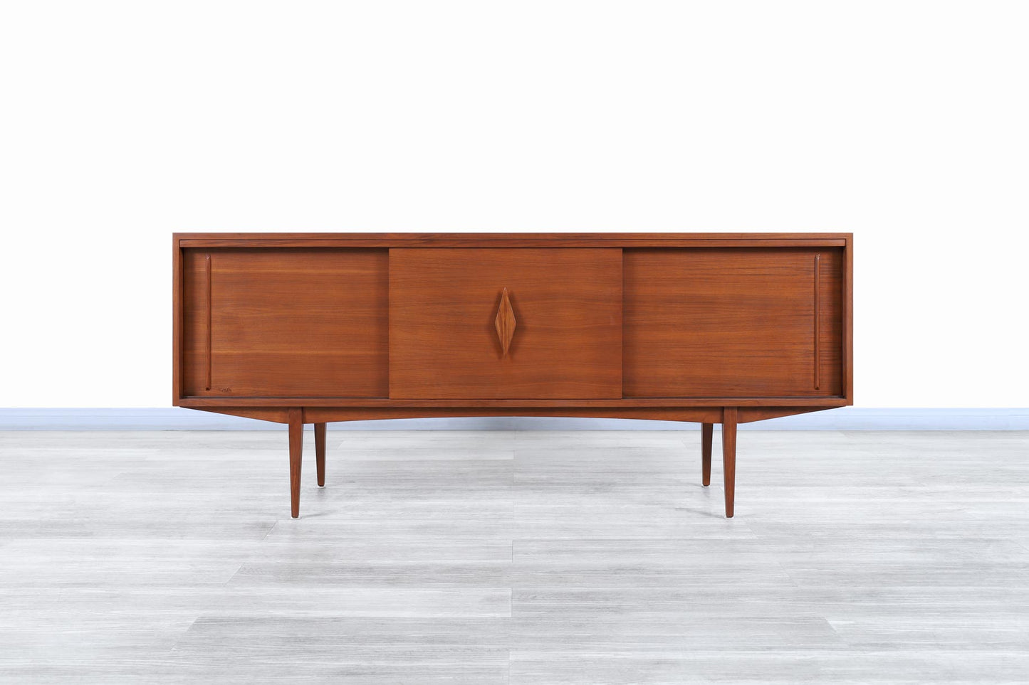 Mid-Century Modern Walnut Credenza