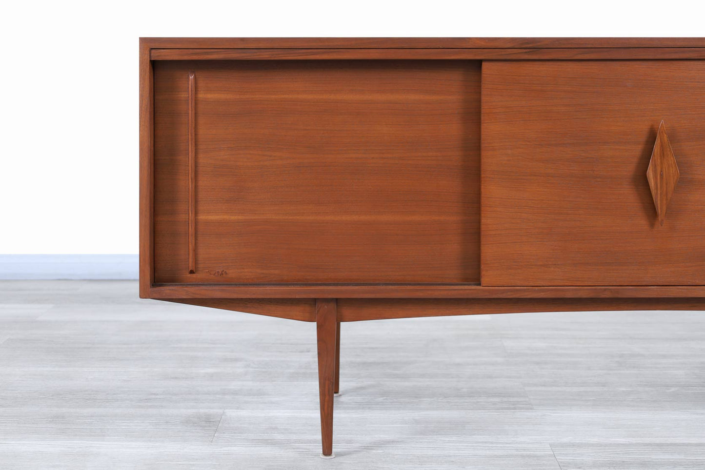 Mid-Century Modern Walnut Credenza