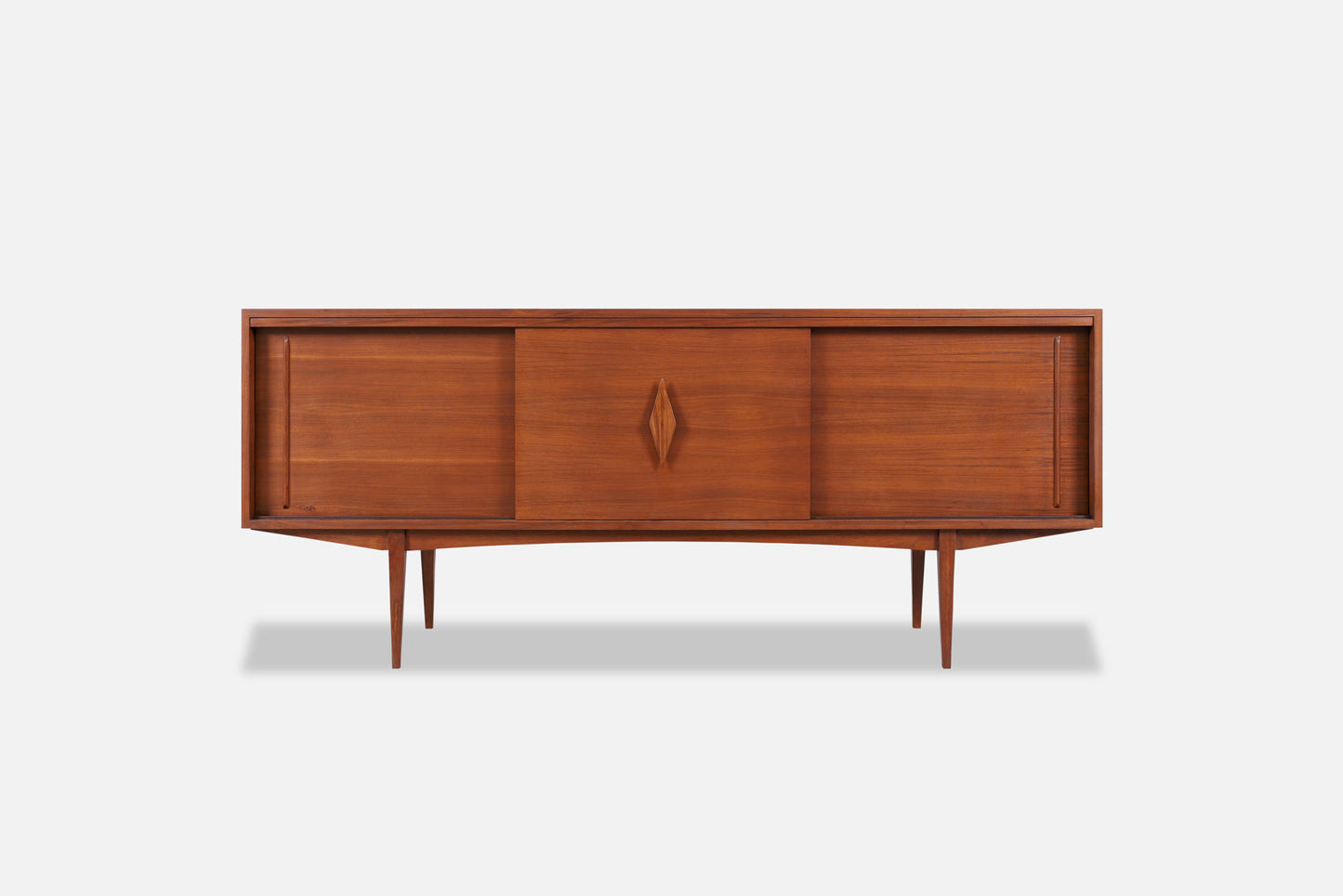 Mid-Century Modern Walnut Credenza