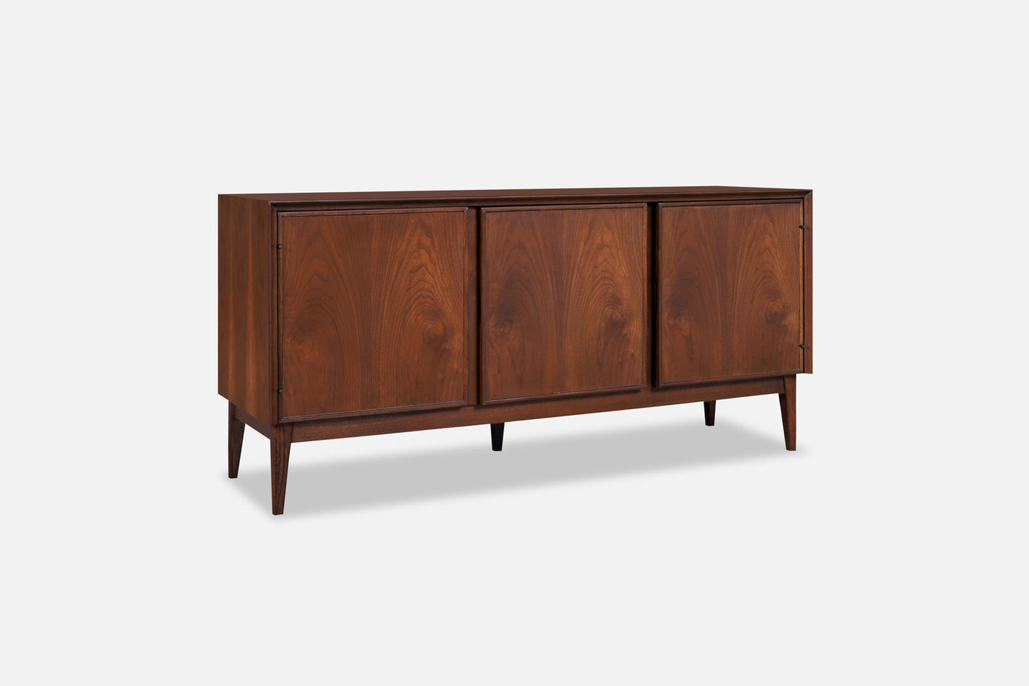 Mid-Century Modern Walnut Credenza by Merton L. Gershun for American of Martinsville