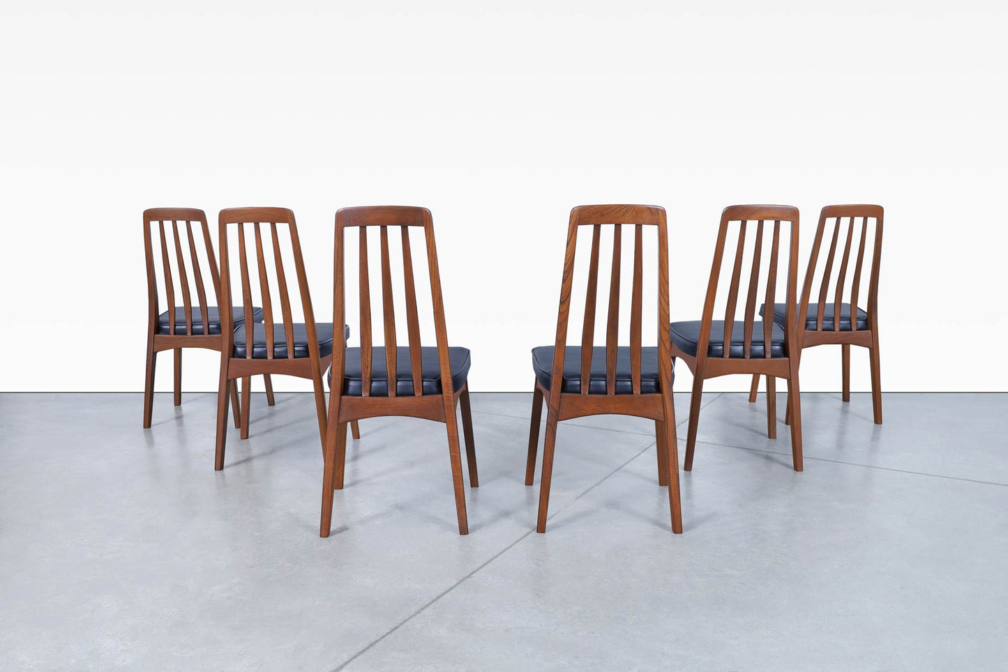 Mid-Century Modern Walnut Dining Chairs