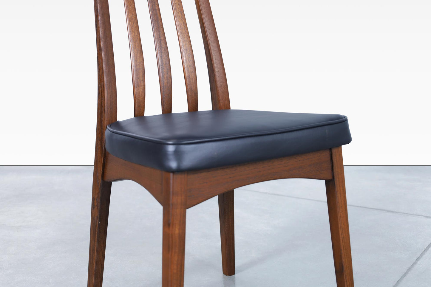 Mid-Century Modern Walnut Dining Chairs