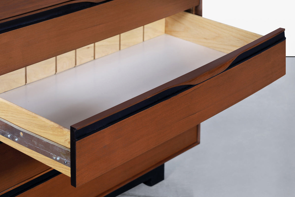 Mid-Century Modern Walnut Dresser by John Kapel for Glenn of California