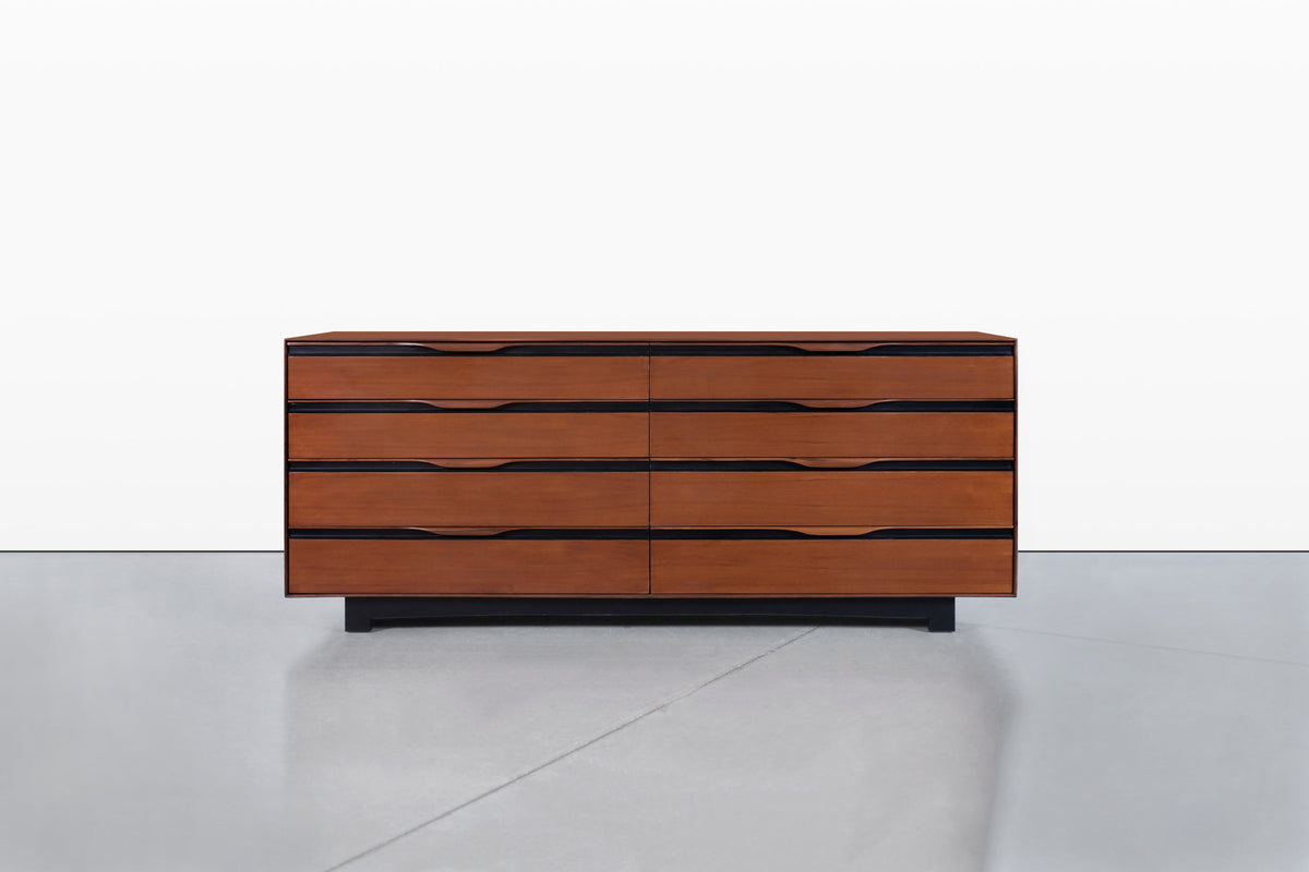 Mid-Century Modern Walnut Dresser by John Kapel for Glenn of California