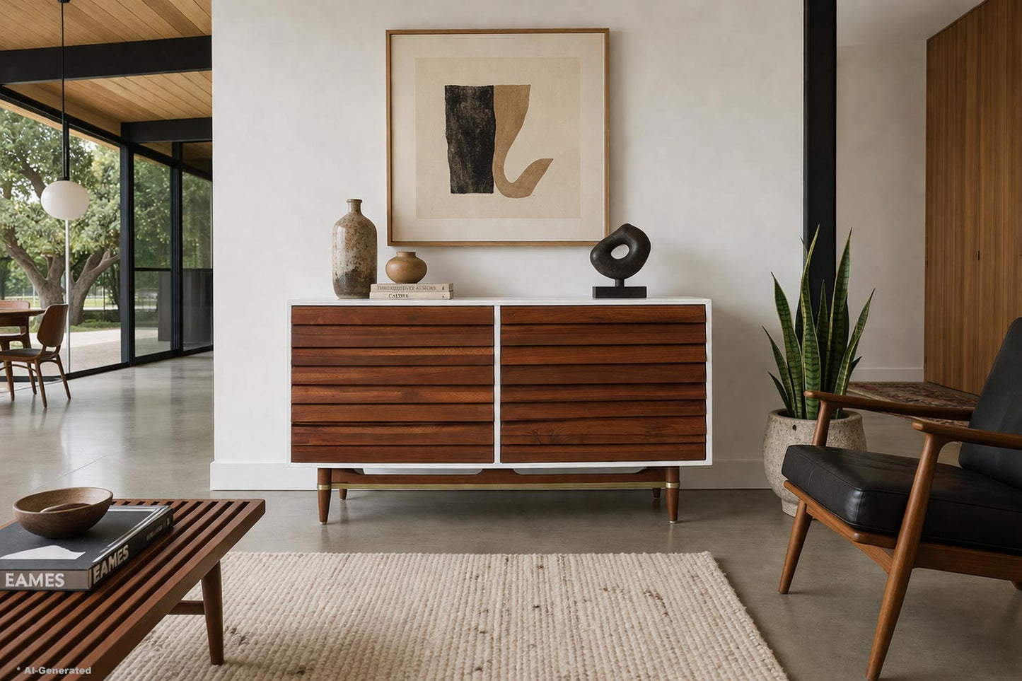 Mid-Century Modern Walnut Dresser by Merton Gershun for American of Martinsville